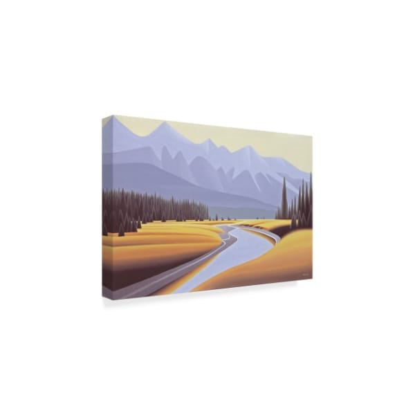 Ron Parker 'Kootenay River Dawn' Canvas Art,30x47